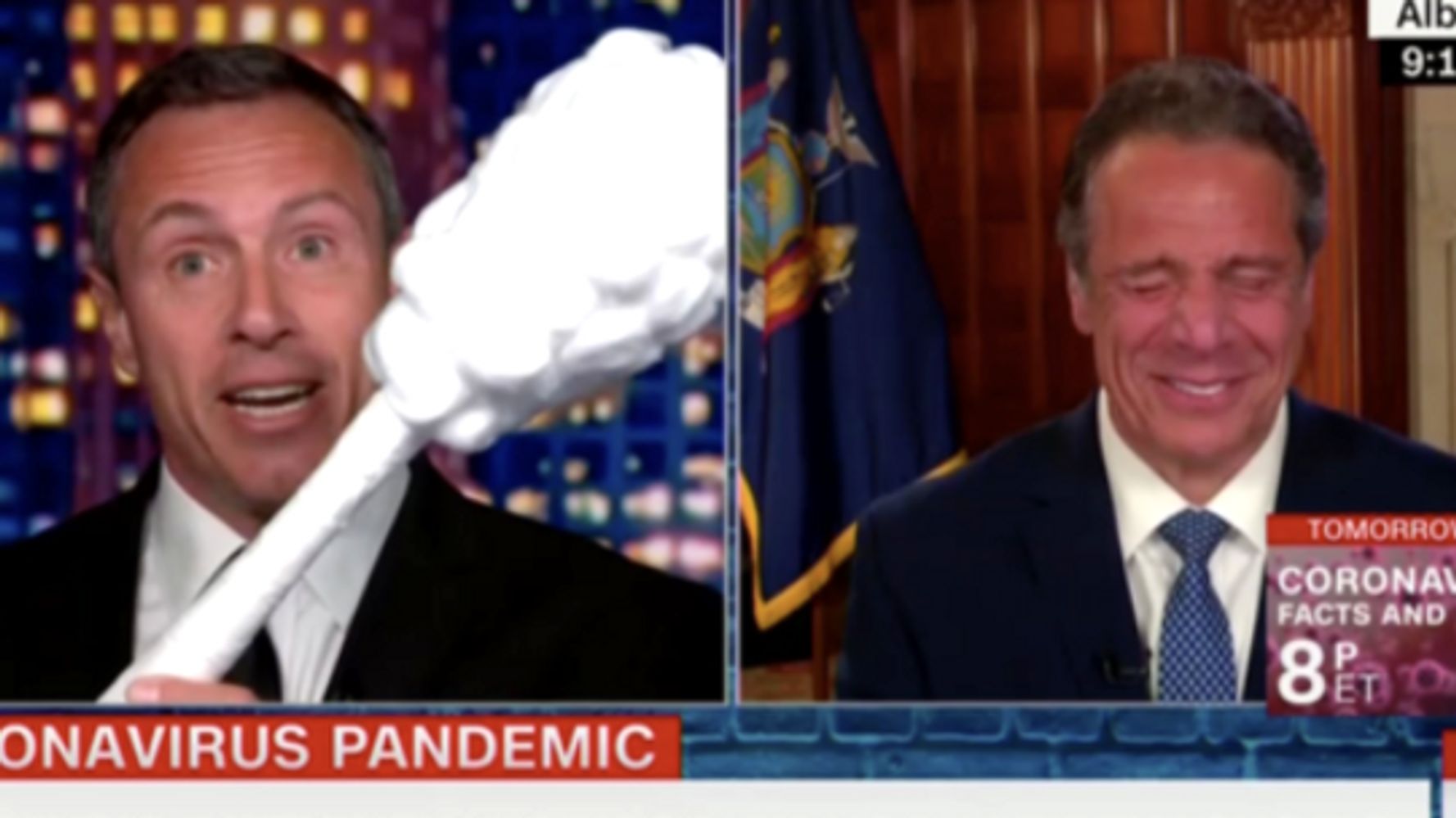 Chris Cuomo Swabs Brother Andrew With Absurd Coronavirus
Props 1