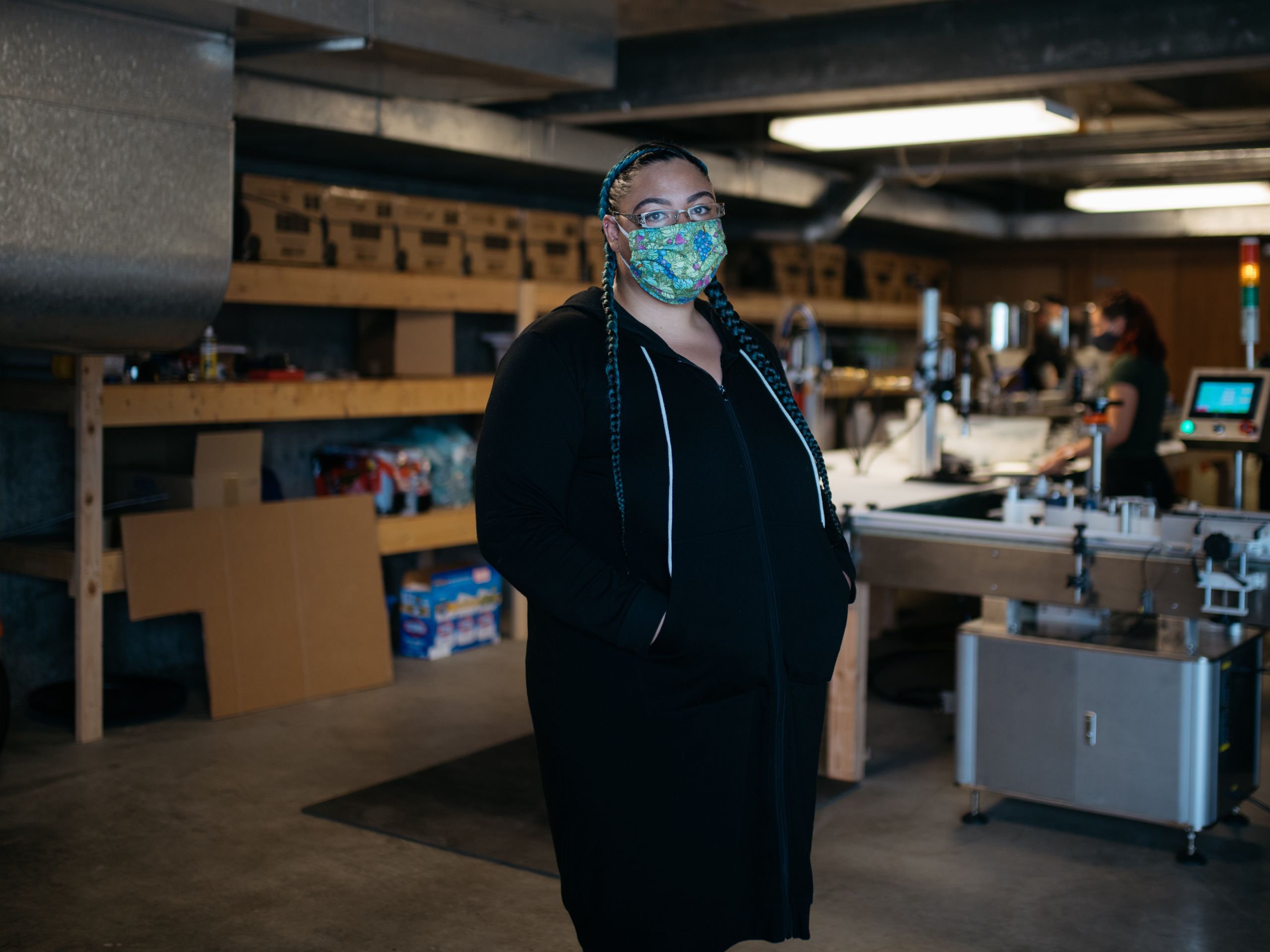 As The Coronavirus Tore Through Seattle, These Sex Workers
Built a Hand Sanitizer Factory 1