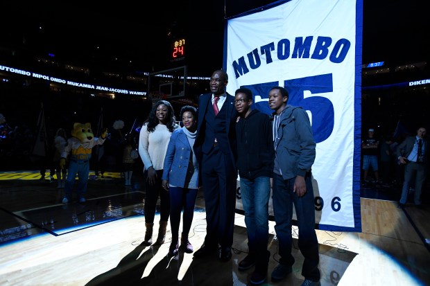 Amid coronavirus crisis, Nuggets legend Dikembe Mutombo
can’t stop playing defense 1