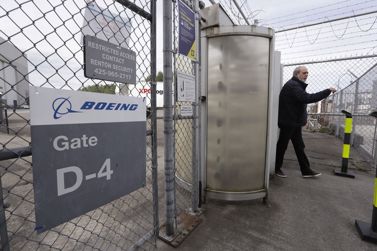 Boeing lays off nearly 7,000 workers as air travel plummets
due to coronavirus 1