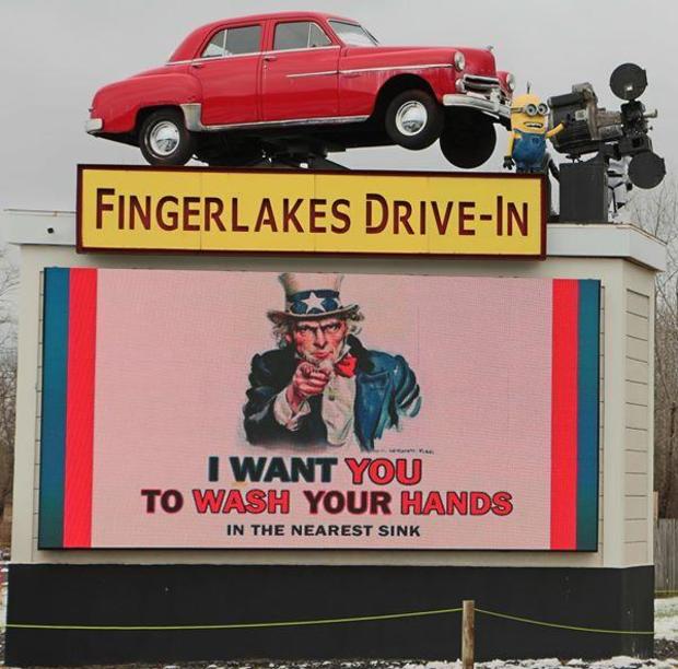 Relief from COVID-19, coming soon to a drive-in theater near
you 1