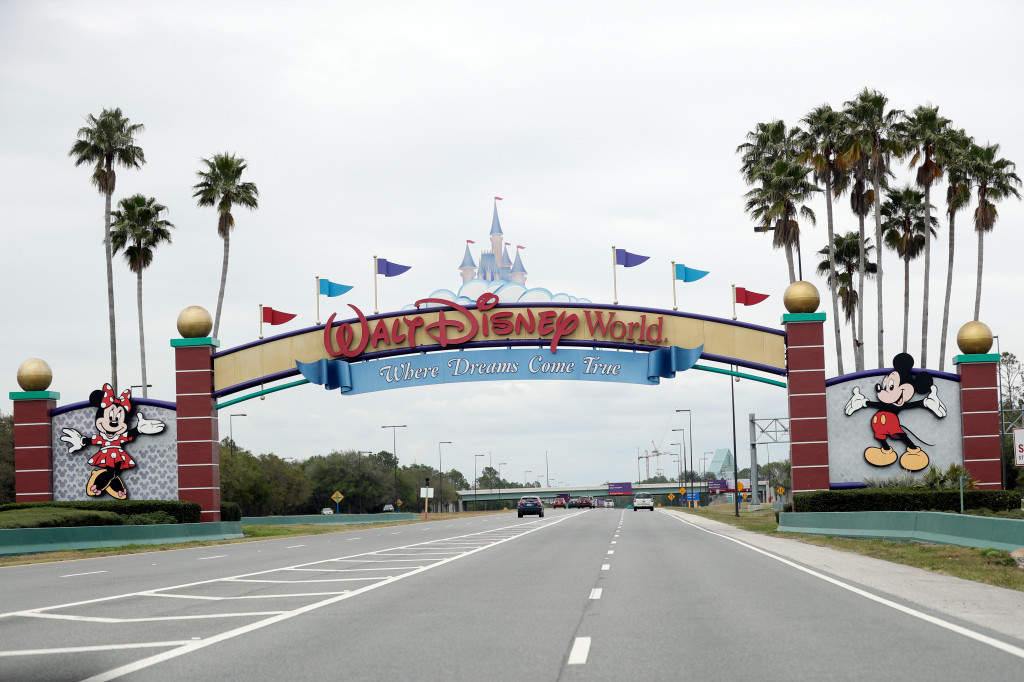 Man arrested trying to quarantine on private Disney
island 1