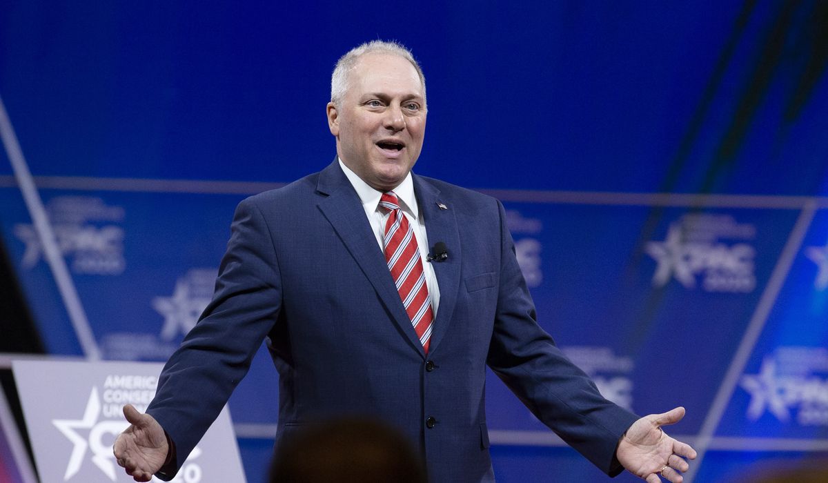 Scalise pushes for House to return during first coronavirus
select hearing 1