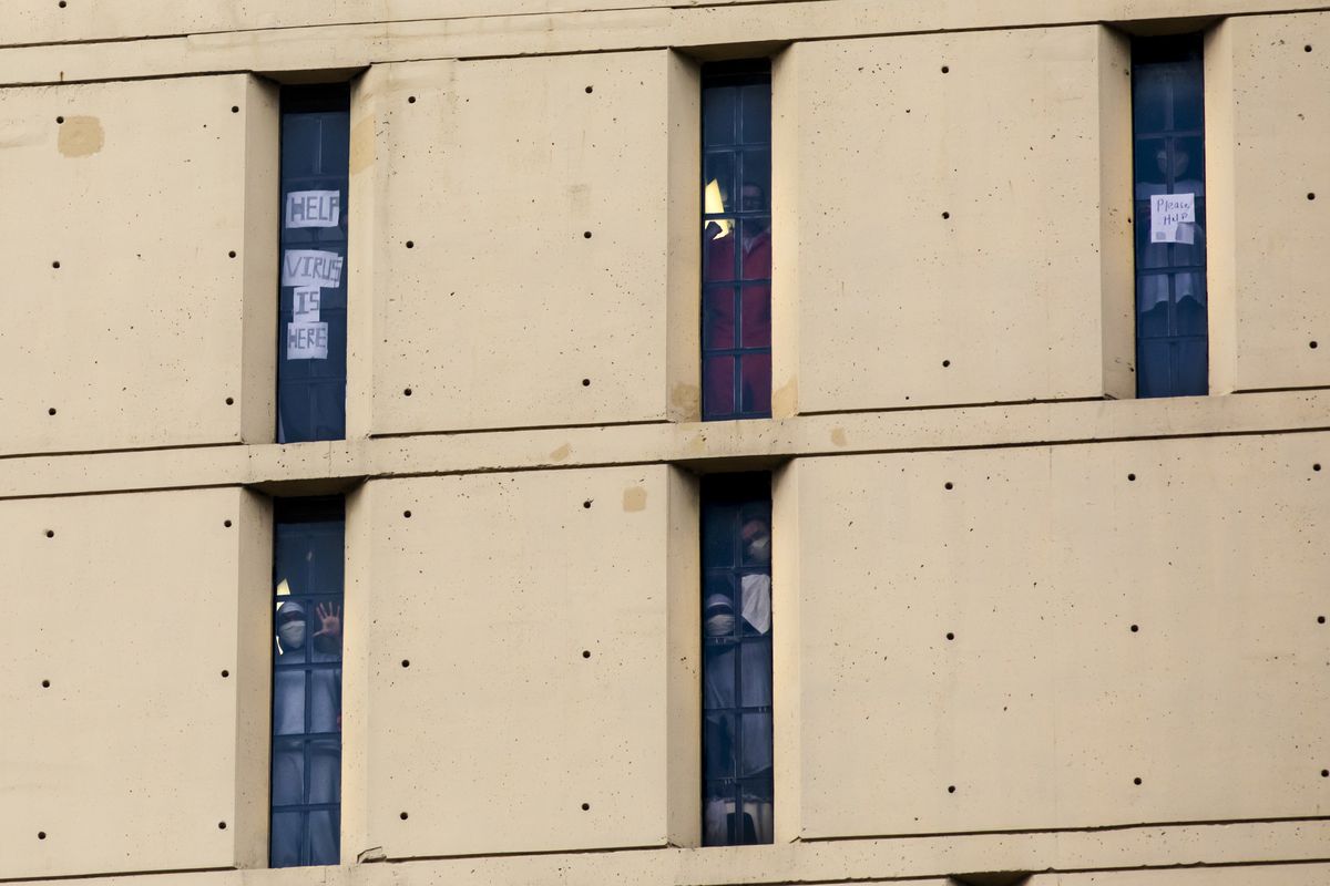 COVID-19 outbreak among inmates at MCC in Chicago among
largest across the system 1