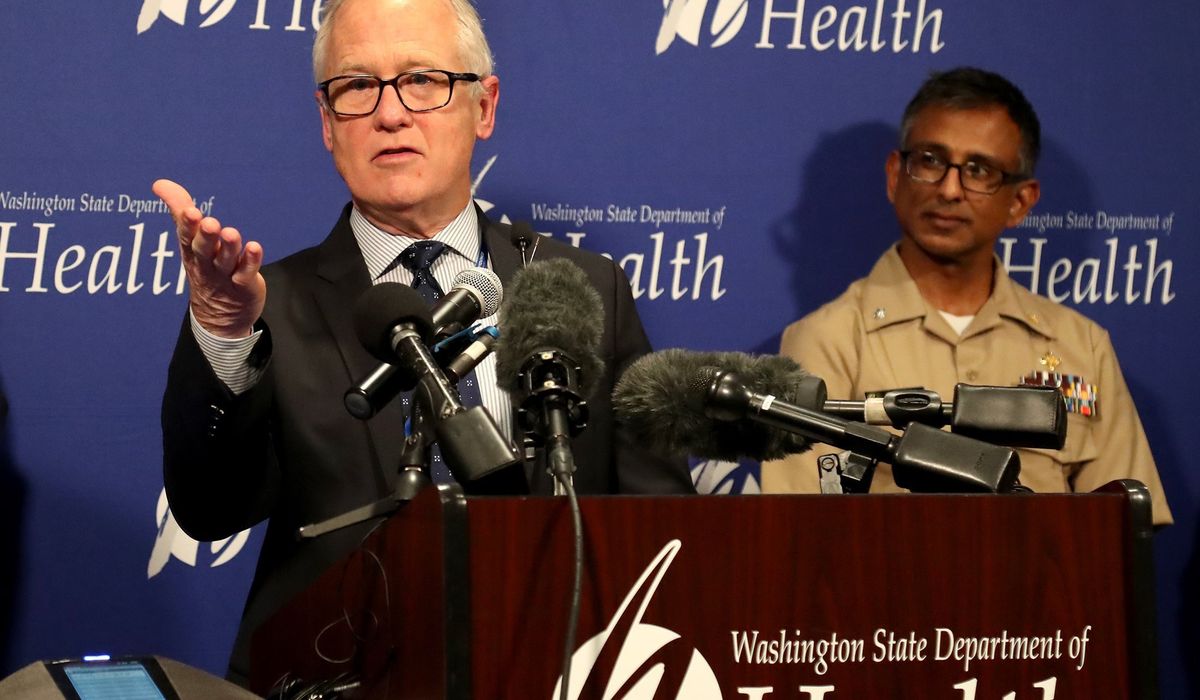 Coronavirus 'probable' cases in December move up U.S
timeline 1