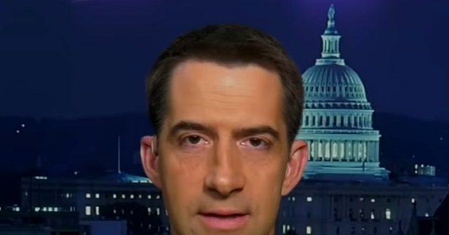 Cotton Touts Bill Withholding Coronavirus Relief Funds from
Governments Paying Out Illegal Immigrants 1
