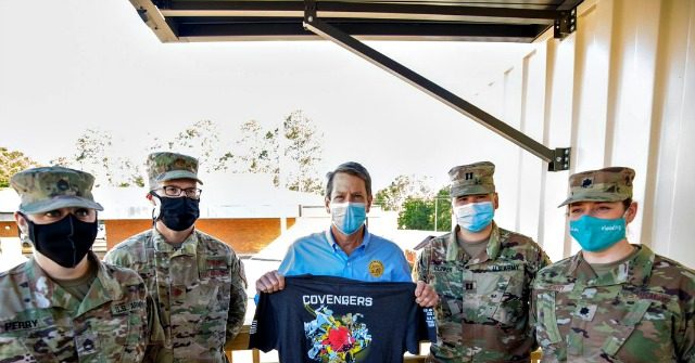 Governor Brian Kemp: Coronavirus Hospitalizations Dropping
in Georgia 1
