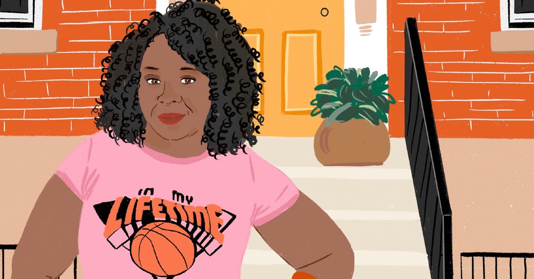 This Food Delivery Worker Won’t Let Coronavirus Get in Her
Way 1