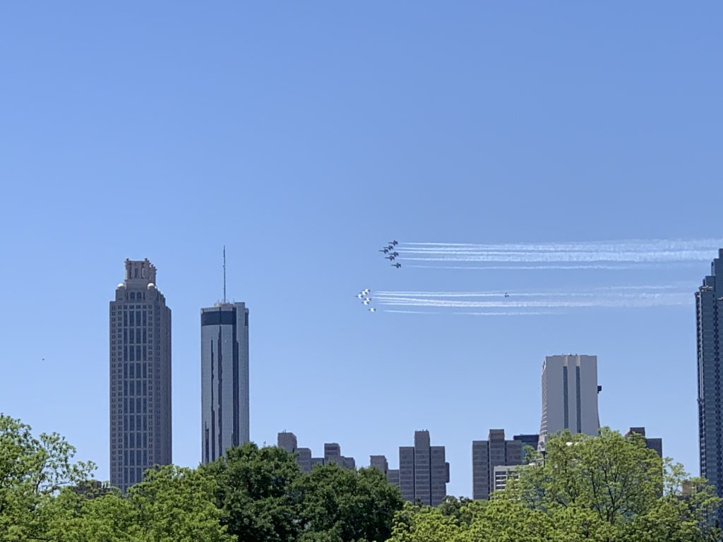 Coronavirus Update – May 2: Cases top 28k; Thunderbirds,
Blue Angels fly over; APD reports six with virus 1