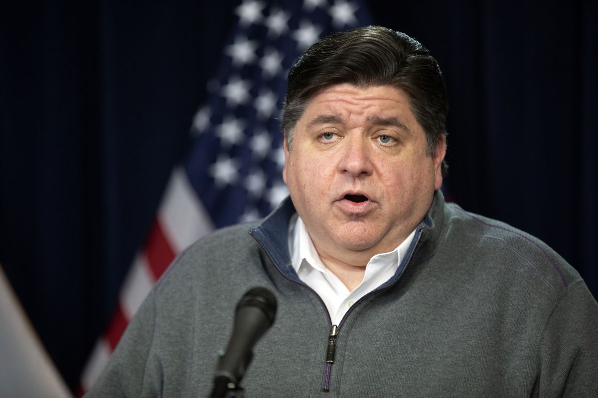 Gov. J.B. Pritzker preaches patience, expresses optimism as
Illinois coronavirus metrics improve 1