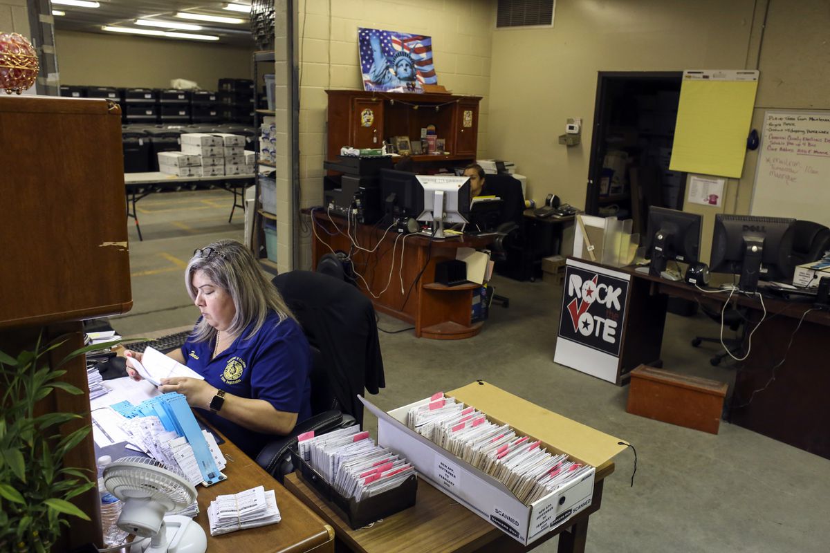 Texans can vote by mail to avoid coronavirus, judge rules,
despite state’s objections 1