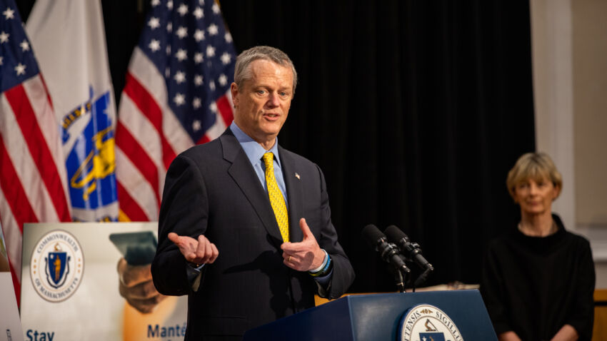 Watch: Charlie Baker's coronavirus update 1