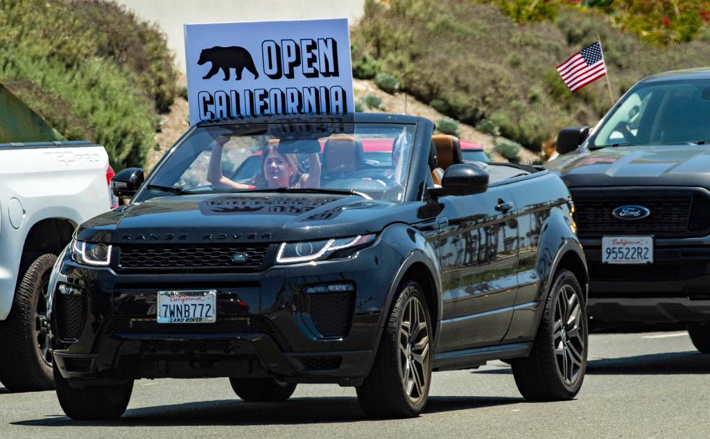 Bay Area counties far from Gov. Newsom’s bar for easing
coronavirus lockdown 1