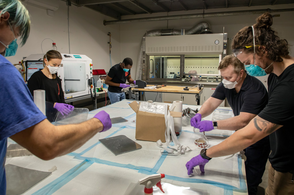 Santa Cruz startup pivots in a time of need:
COVID-19 1