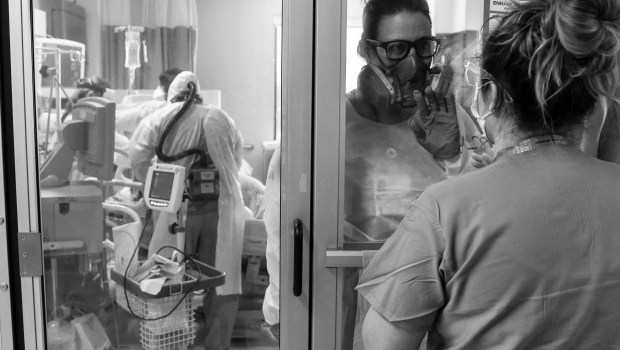 PHOTOS: Inside the COVID-19 ward at The Medical Center of
Aurora 1