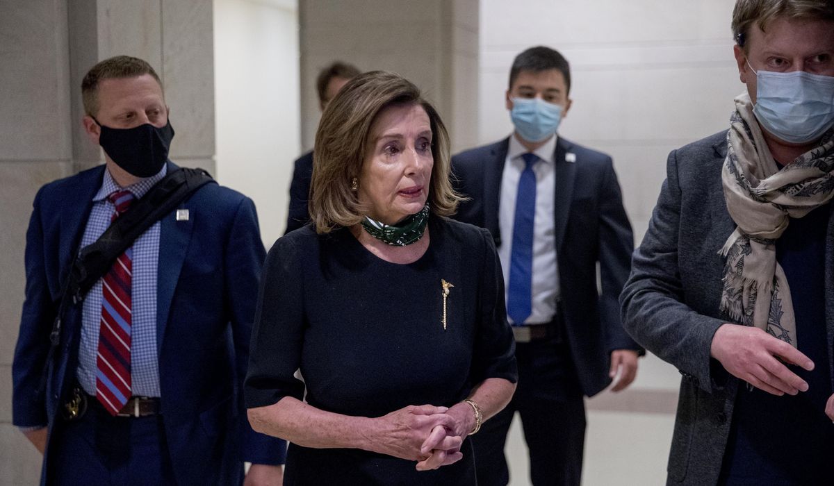 Pelosi dismisses 'partisan wish list' jab at $3 trillion
coronavirus spending bill 1