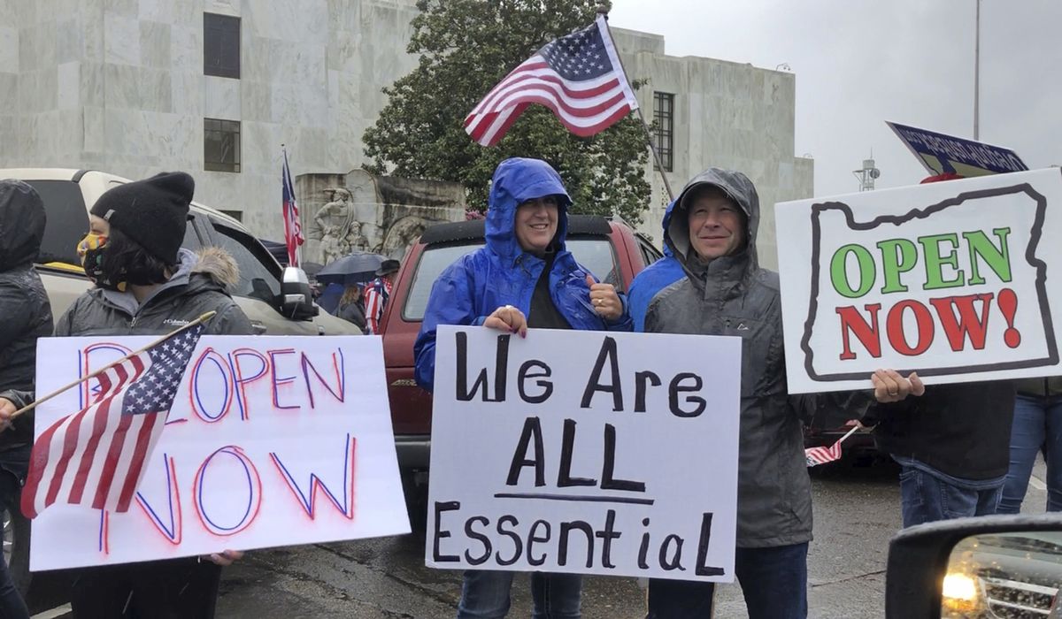 Oregon Supreme Court halts ruling rescinding of Kate Brown
coronavirus restrictions 1