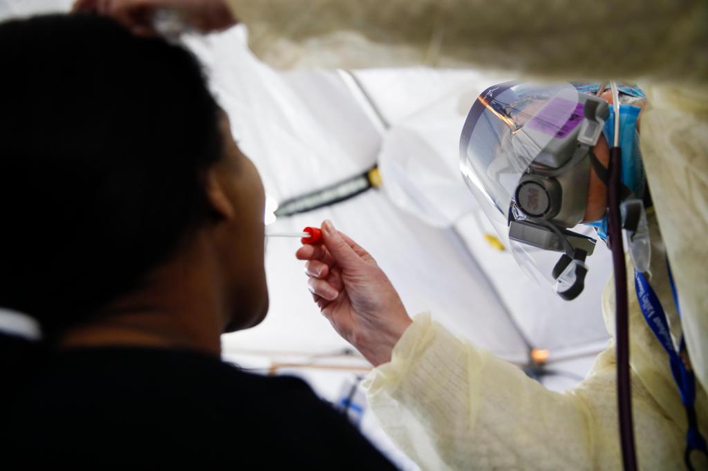 Most states fall short of coronavirus testing
thresholds 1