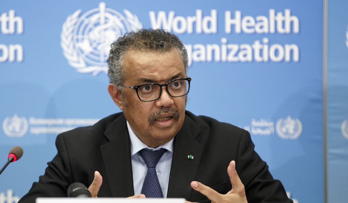 WHO chief vows independent review into its coronavirus
response at the 'earliest appropriate moment' 1
