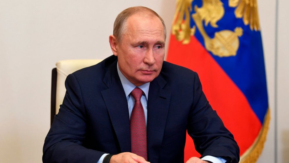 Putin says coronavirus situation in Russia
stabilized 1