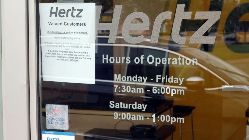 Debt and coronavirus push Hertz into bankruptcy
protection 1