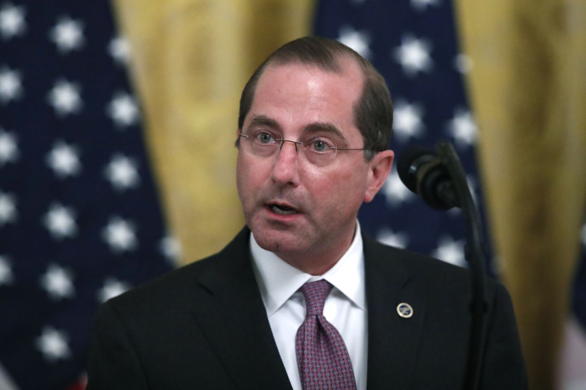 HHS Secretary Alex Azar faults Americans’ underlying health
conditions for coronavirus susceptibility 1