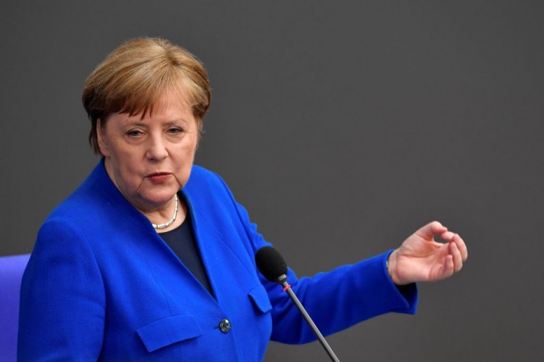 Coronavirus Border Restrictions Within Europe 'Can Be
Completely Eliminated' By June 15, Germany's Angela Merkel
Says 1
