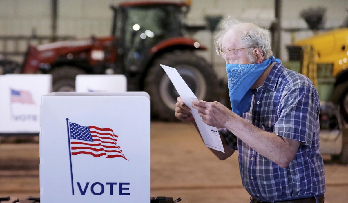COVID-19 threatens U.S. election integrity 1