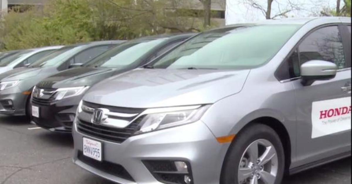 New Honda design will protect drivers delivering coronavirus
tests in Detroit 1