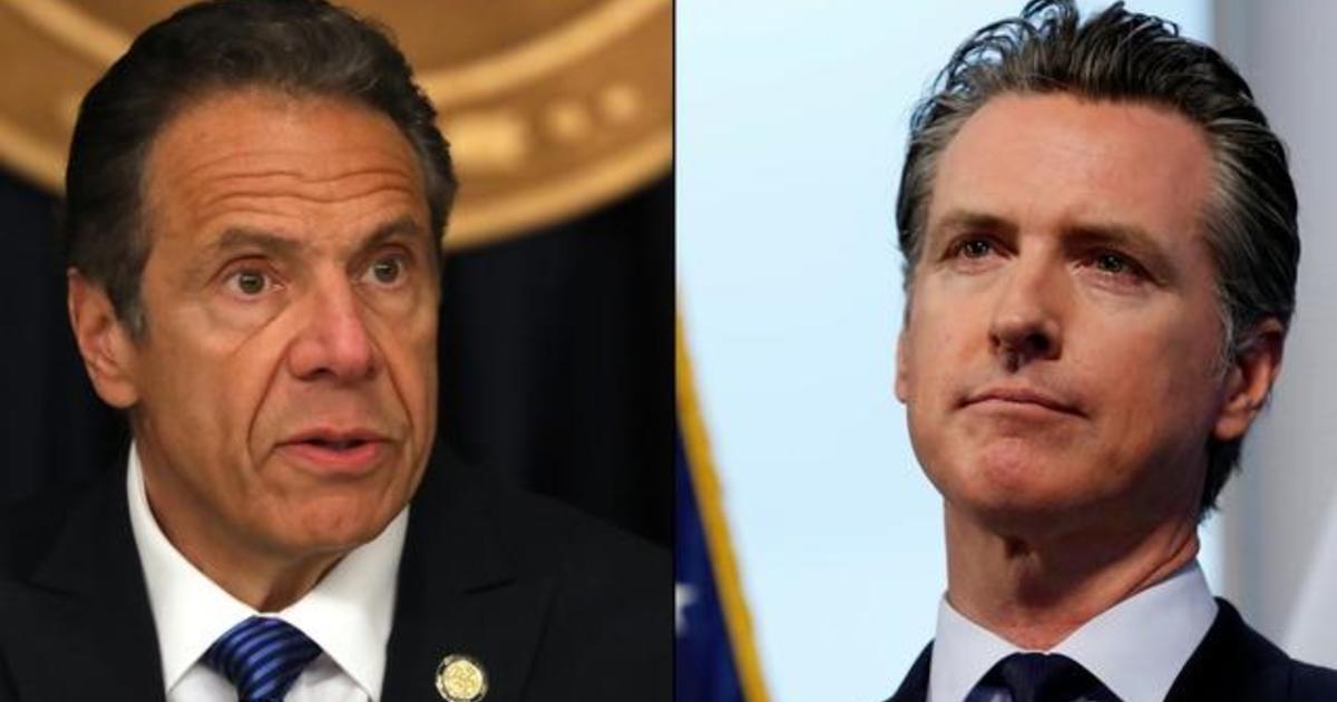 A tale of 2 coasts: Comparing California and New York's
response to coronavirus 1