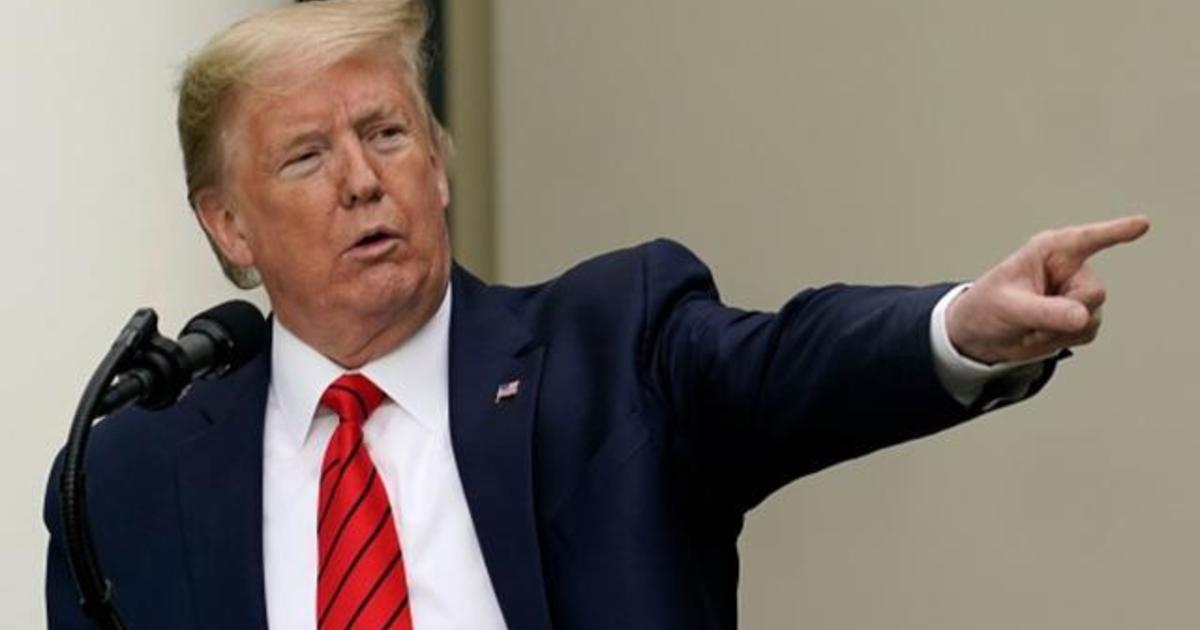 Trump claims progress on testing; tells reporter to "ask
China" about coronavirus deaths 1