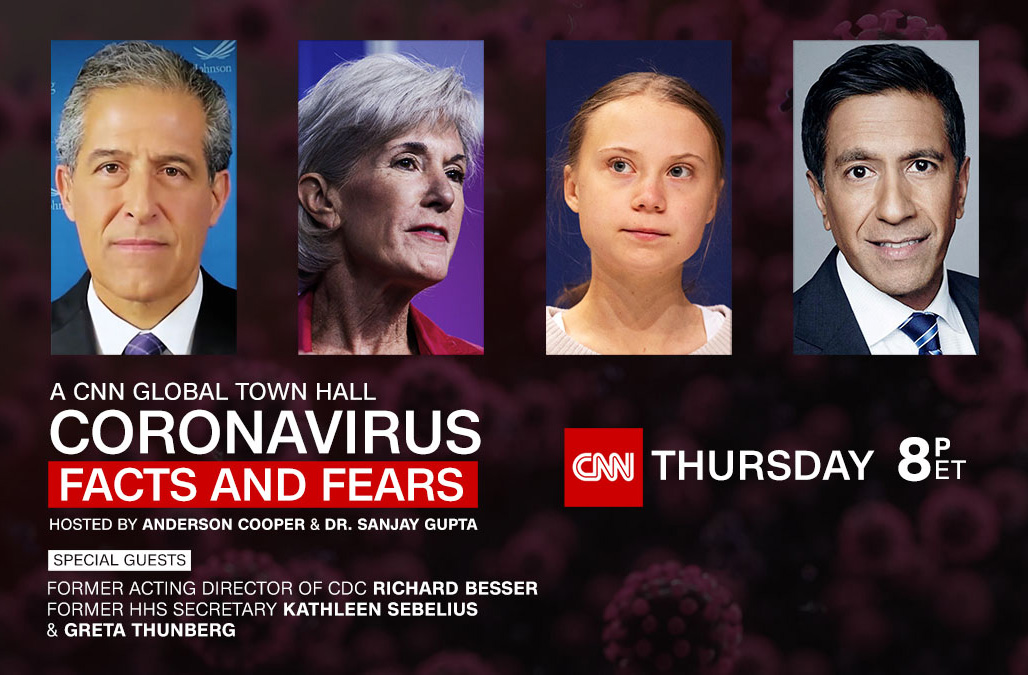 CNN Panel of Coronavirus ‘Experts’ Includes Celebrity Truant
Greta Thunberg, Failed Obamacare Architect Kathleen
Sebelius 1