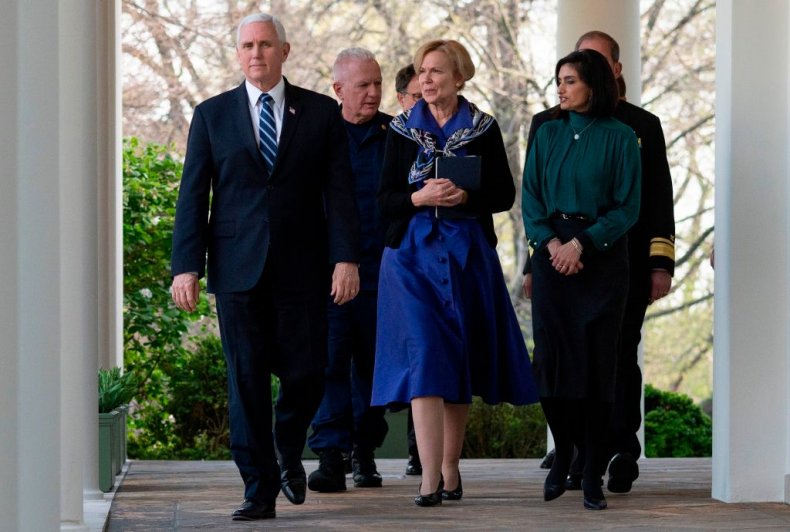 'Colossal Mistake': Democrats Criticize Trump's Decision to
Wind Down Coronavirus Task Force 1