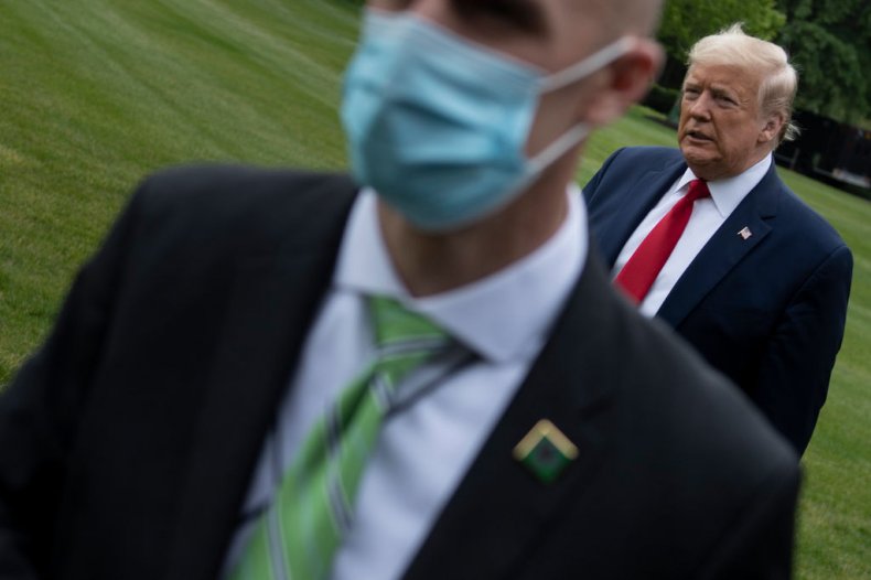 Approval of Trump's Handling of the Coronavirus Has
Decreased Steadily Since March, Polling Shows 1