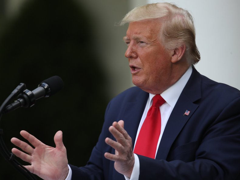 Trump Suggests U.S. Could Soon Lift Coronavirus Travel Ban
on Countries That Are 'Making Progress' 1