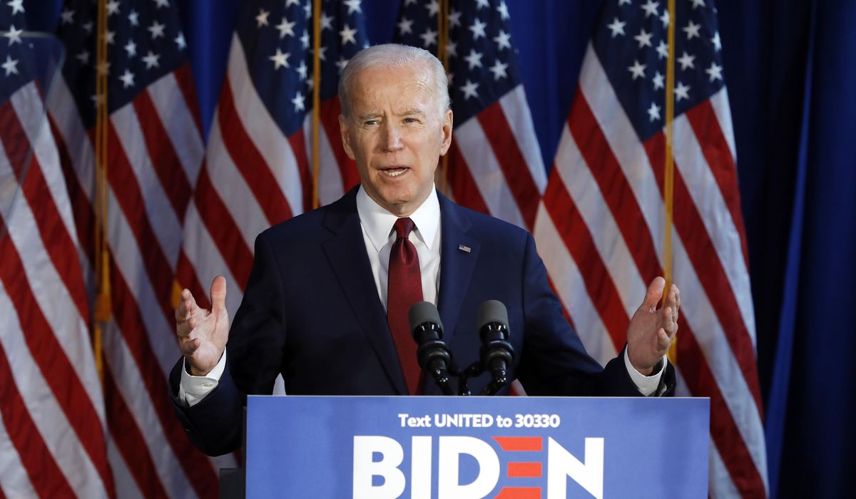 Joe Biden dings Donald Trump on unfulfilled promise on
coronavirus testing 1