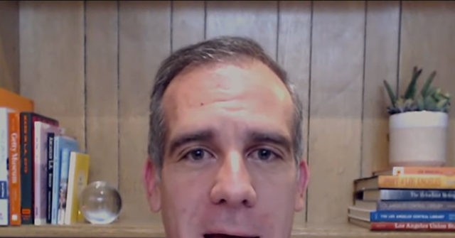 Mayor Eric Garcetti: L.A. Won’t Completely Open Until We
Have Coronavirus ‘Cure' 1