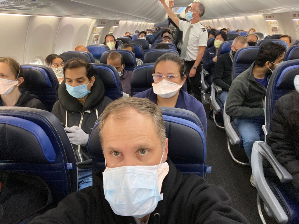 Coronavirus: Crowded flight pic sparks outcry,
concern 1 Coronavirus: Crowded flight pic sparks outcry,
concern 1