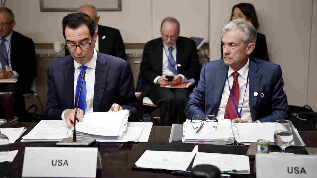 Mnuchin And Fed's Powell Set To Brief Senators On $2
Trillion Coronavirus Act 1