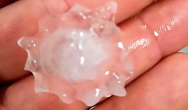 Coronavirus-shaped hailstones 'are a message from
God' 1