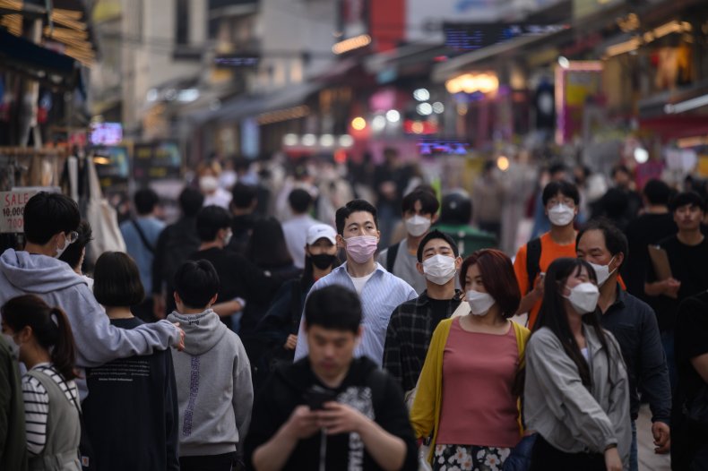 South Korea Coronavirus Second Wave Hits Over 100 Cases as
Country Struggles to Contain New Outbreak 1 South Korea Coronavirus Second Wave Hits Over 100 Cases as
Country Struggles to Contain New Outbreak 1