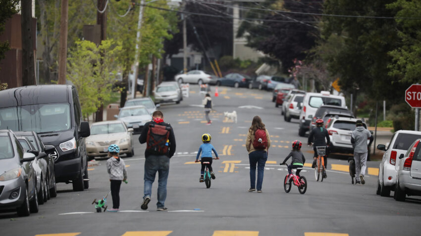 Boston is planning to repurpose streets for pedestrians
during the coronavirus outbreak 1