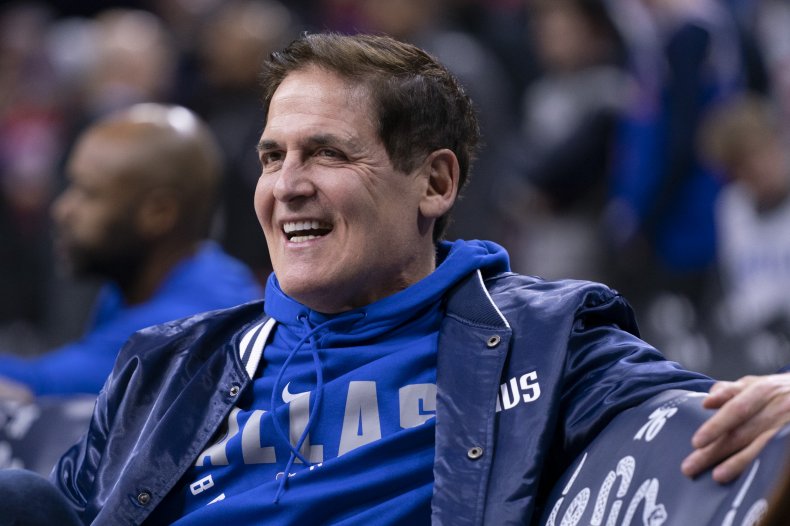 Dallas Mavericks Owner Mark Cuban Suggests Fans Could Be
'Quarantined Together' Inside NBA Arenas When Season
Resumes 1