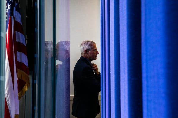 Coronavirus Live Updates: Fauci to Warn of ‘Needless
Suffering and Death’ if States Open Too Soon 1