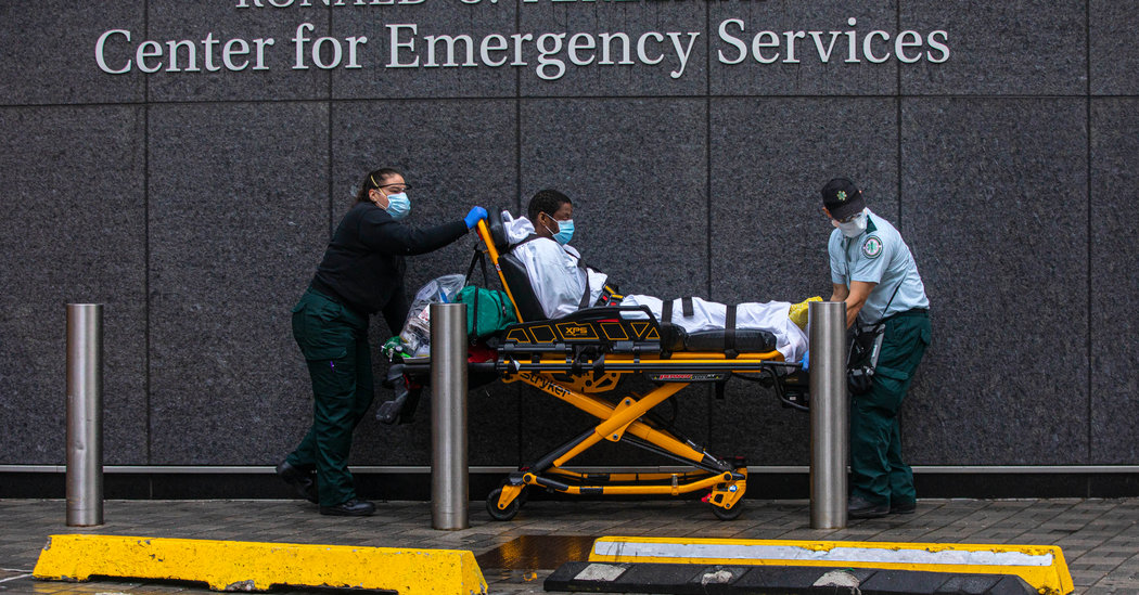 Black Coronavirus Patients Land in Hospitals More Often,
Study Finds 1