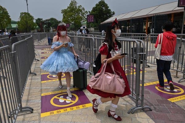 Shanghai Disneyland Reopens With Coronavirus
Precautions 1