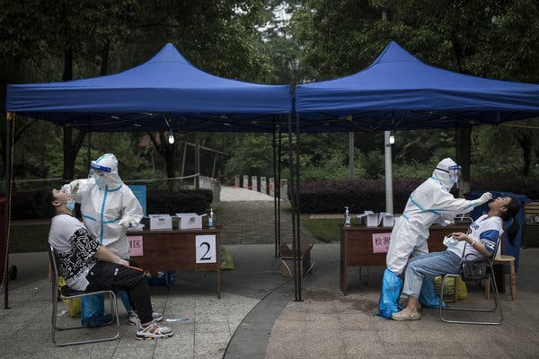 Coronavirus Live Updates: U.S.-China Tensions Threaten to
Dominate W.H.O. Meeting 1