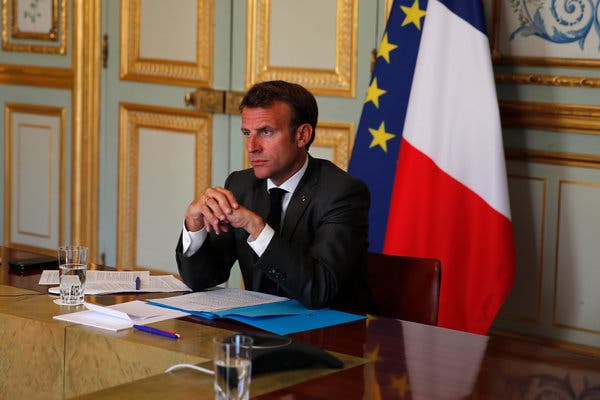 Merkel and Macron Propose E.U. Coronavirus Aid Fund 1