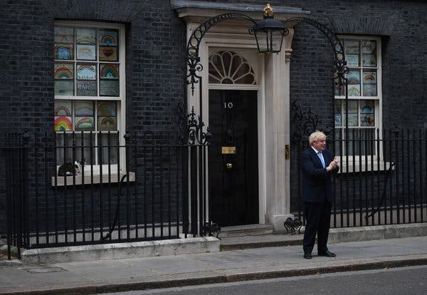Britain Orders a 14-Day Quarantine on Arriving
Travelers 1