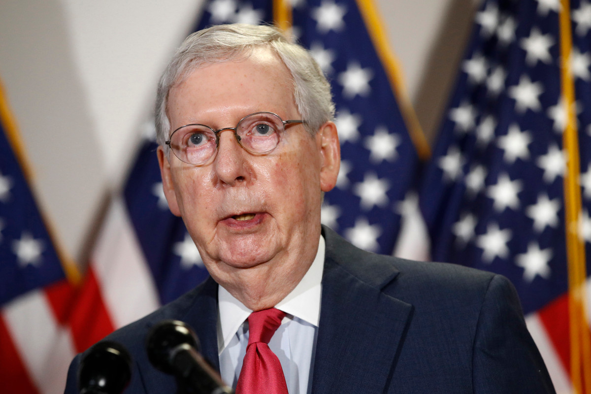 McConnell: Senate will work on coronavirus relief bill ‘in
the next month’ 1